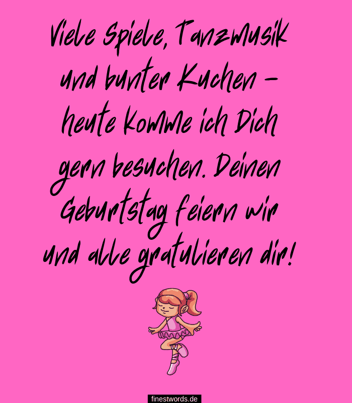 Geburtstagswunsch für Kinder