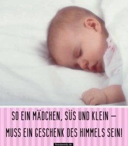 24 Glückwünsche Zur Geburt Eines Mädchen (Kurze Sprüche)