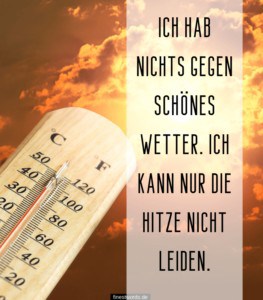36 Lustige Hitze Sprüche finestwords
