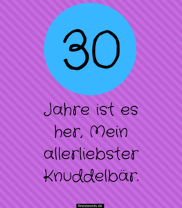 30 Perlenhochzeit Sprüche Kurz, Nett & Lustig (30 Ehejahre)