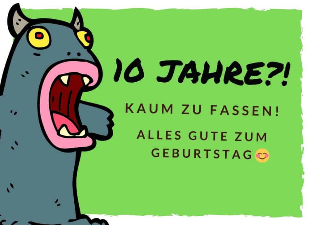 36 Glückwünsche Zum 10. Geburtstag (Für Mädchen & Jungen)