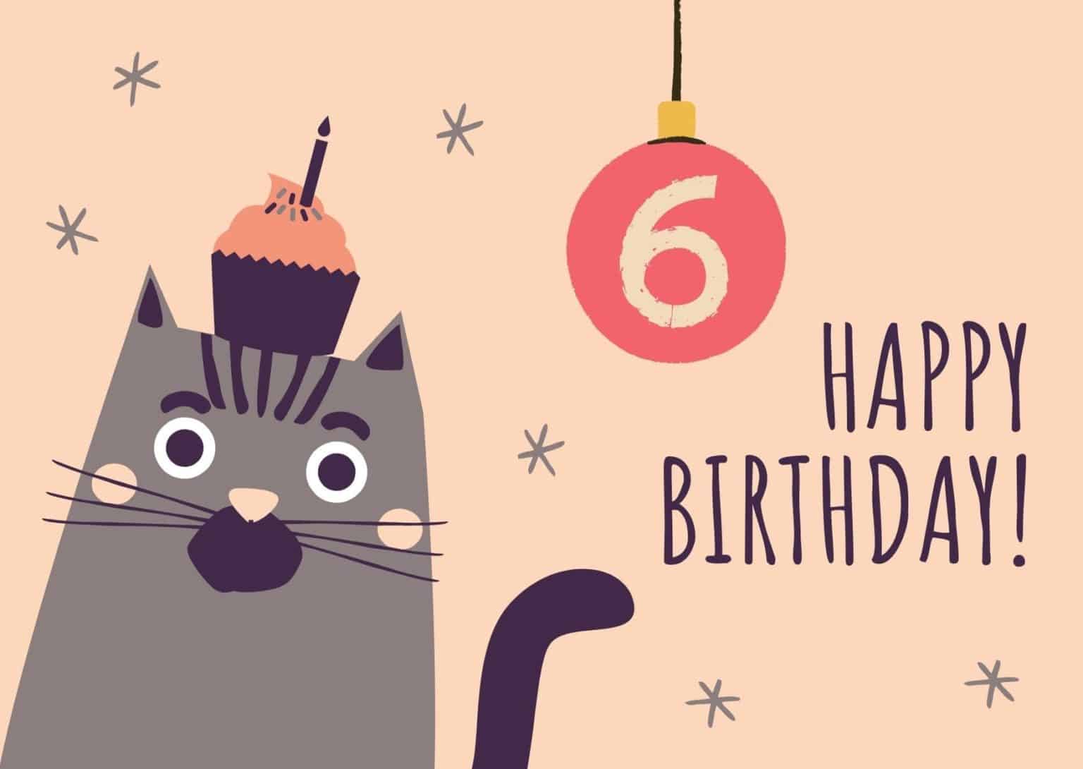 36 Glückwünsche Zum 6. Geburtstag (Für Mädchen & Jungen)