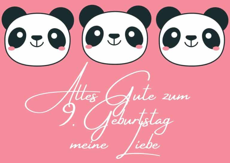 36 Glückwünsche Zum 9. Geburtstag (Für Mädchen & Jungen)