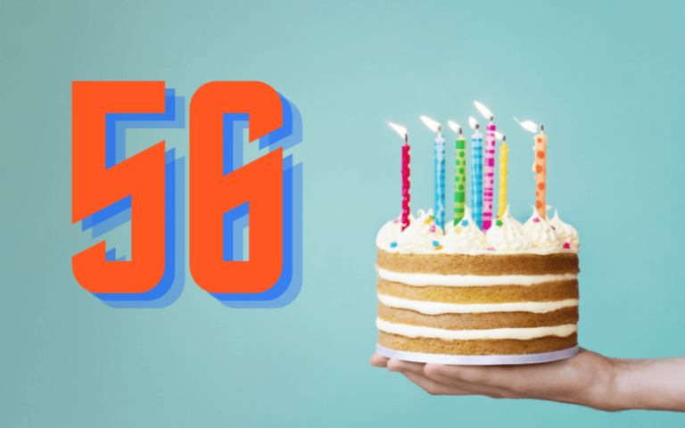 36 Glückwünsche zum 56. Geburtstag Kurz, Herzlich & Lustig