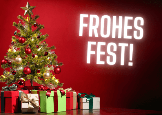 Weihnachtskarten für Emails