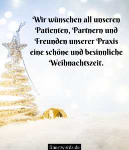 21 Weihnachtsgrüße Für Patienten: Kurz, Schön & Aufmunternd