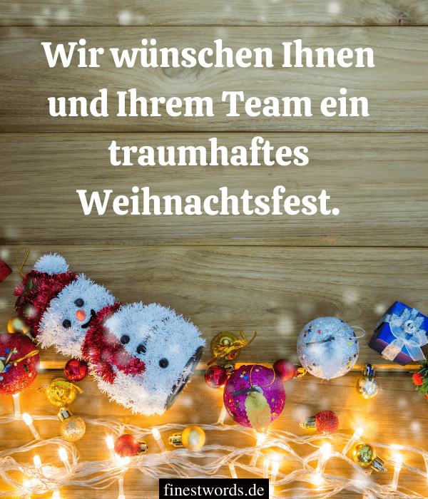 Weihnachtswünsche Für Firmen (Mitarbeiter, Kunden & Co.)