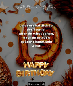 39 Glückwünsche zum 19. Geburtstag Kurz, Nett & Lustig