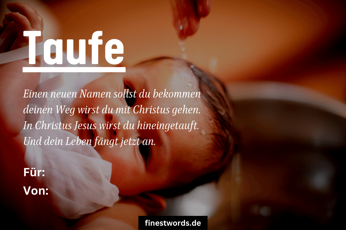 26 Sprüche & Gedichte Für Taufeinladungen Lustig & Modern