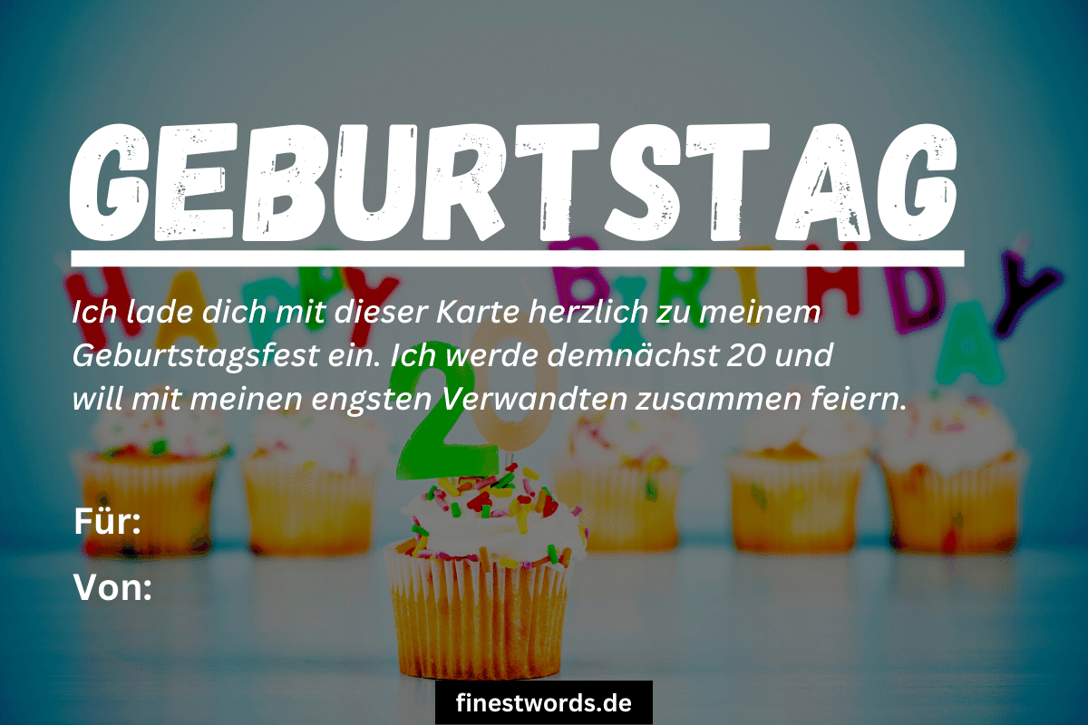 Geburtstagseinladung Text 49 Beispiele, Vorlagen & Sprüche