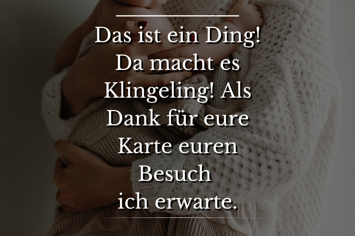 61 Kurze Geburtskarten Sprüche für Mädchen & Jungen (2023)