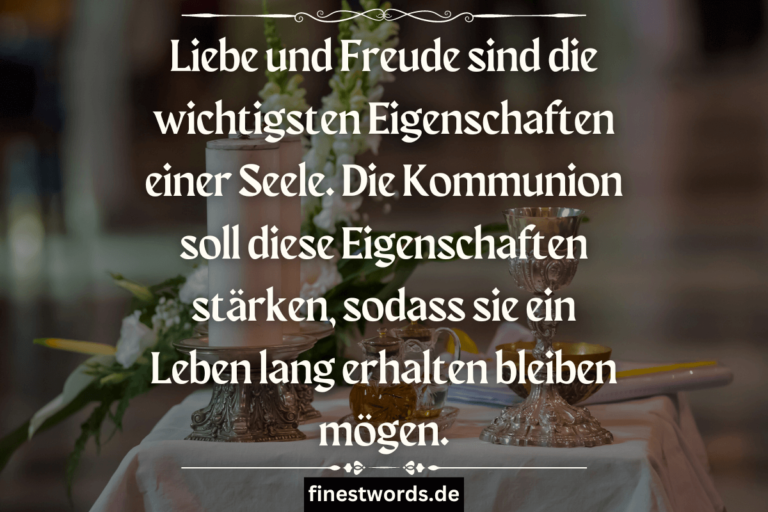 49 Sprüche Zur Kommunion Zitate, Bibelverse & Glückwünsche