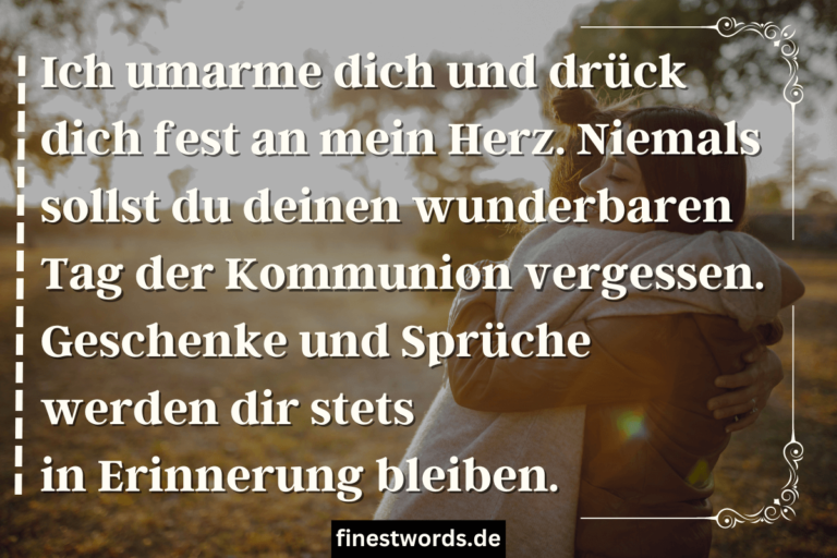 33 Sprüche Zur Kommunion Für Jungen Kurz, Lustig & Modern