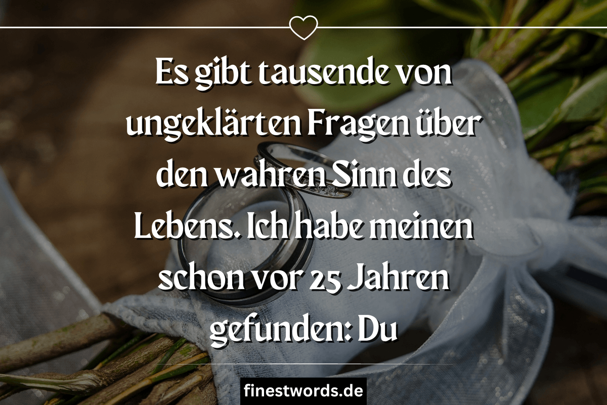 41 Sprüche Zur Silberhochzeit Kurz, Lustig & Originell (Für 2023)