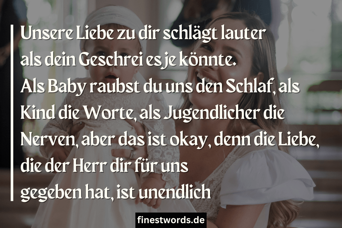 66 Taufsprüche Für Jungen Kurz, Schön, Modern & Lustig
