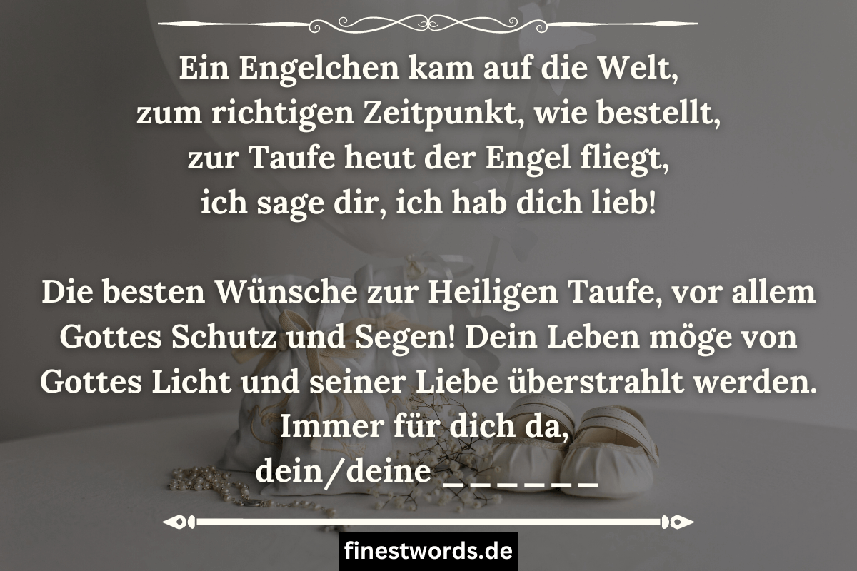 23 Taufsprüche Für Karten Kurz, Modern & Lustig (2023)