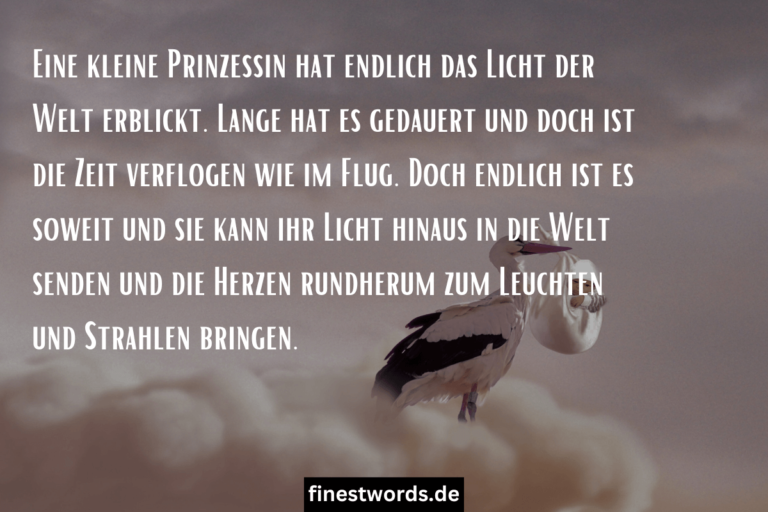 117 Sprüche Zur Geburt Schöne & Lustige Glückwünsche