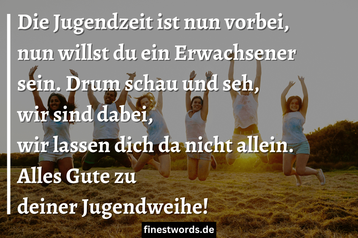27 Sprüche zur Jugendweihe für Jungs finestwords