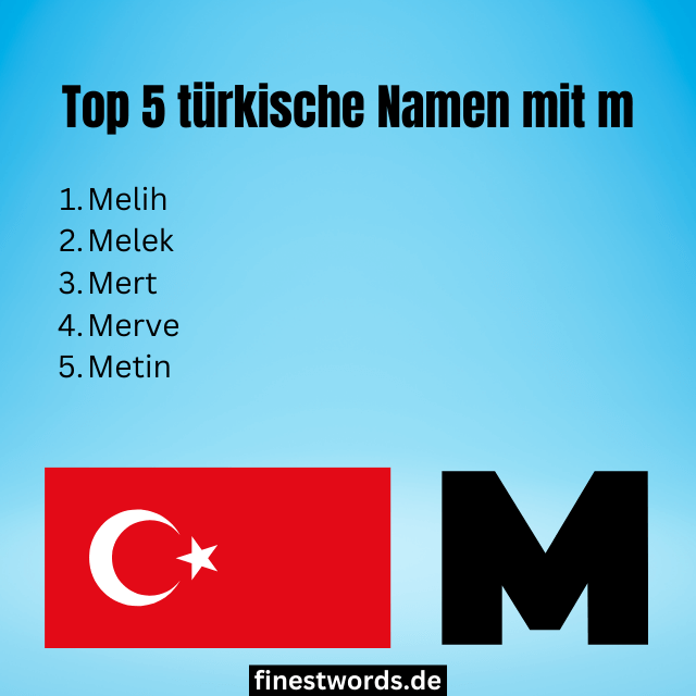 türkische Namen mit m