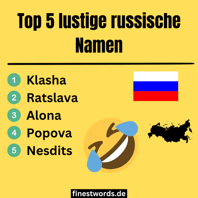 Lustige russische Namen