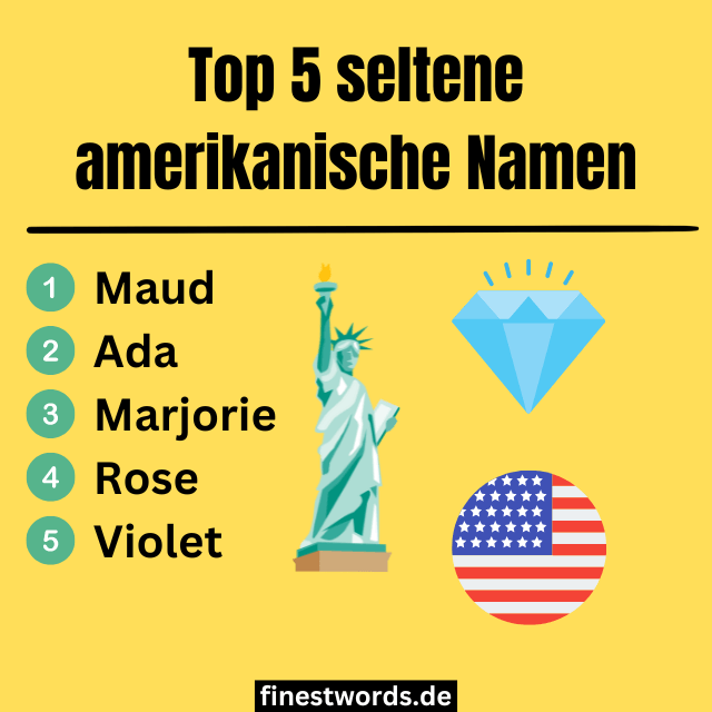 Seltene amerikanische Namen