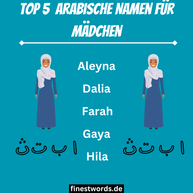 Arabische Namen für Mädchen